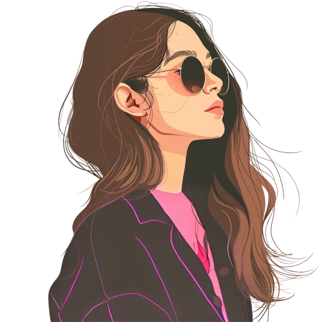 Een cartoon afbeelding van Alouette